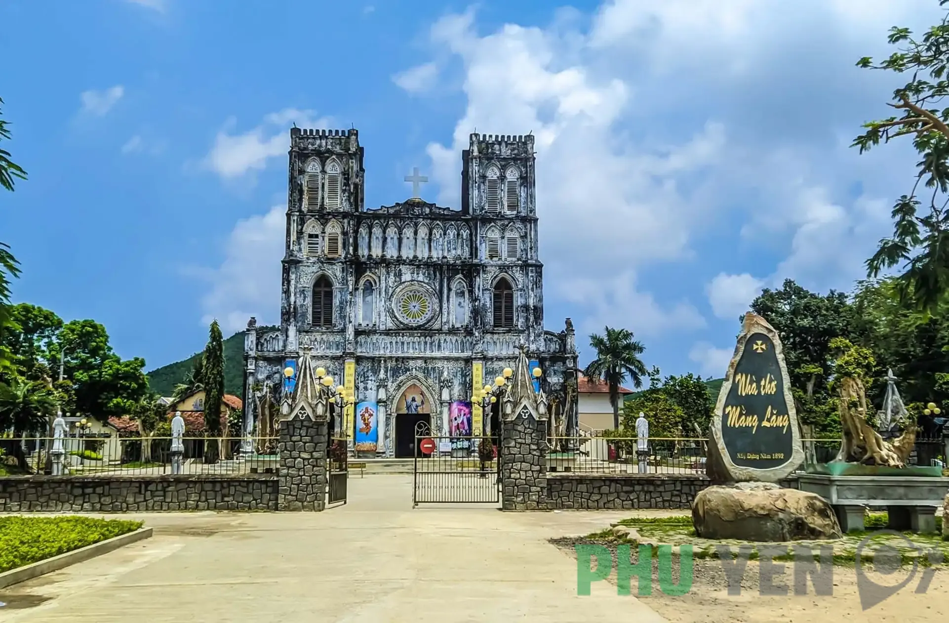 Nhà thờ Mằng Lăng Phú Yên – Dấu tích kiến trúc Gothic cổ xưa