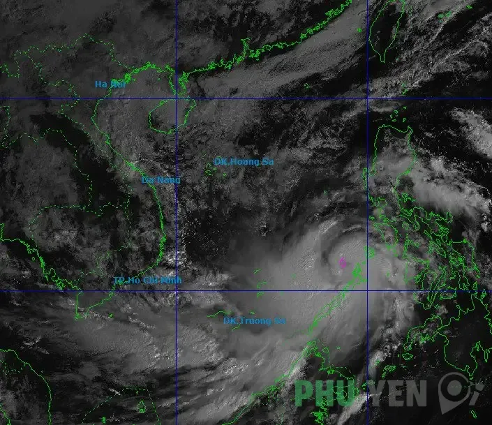 Cập Nhật Dự Báo Bão Số 13 (Bão Kalmaegi) Ngày 5/11/2025