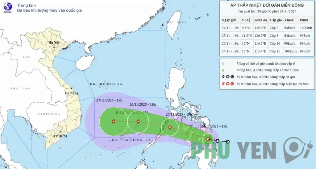 Bão số 15 sắp vào Biển Đông có đường đi phức tạp